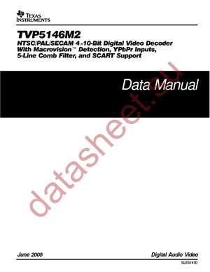 TVP5146M2IPFPR datasheet  